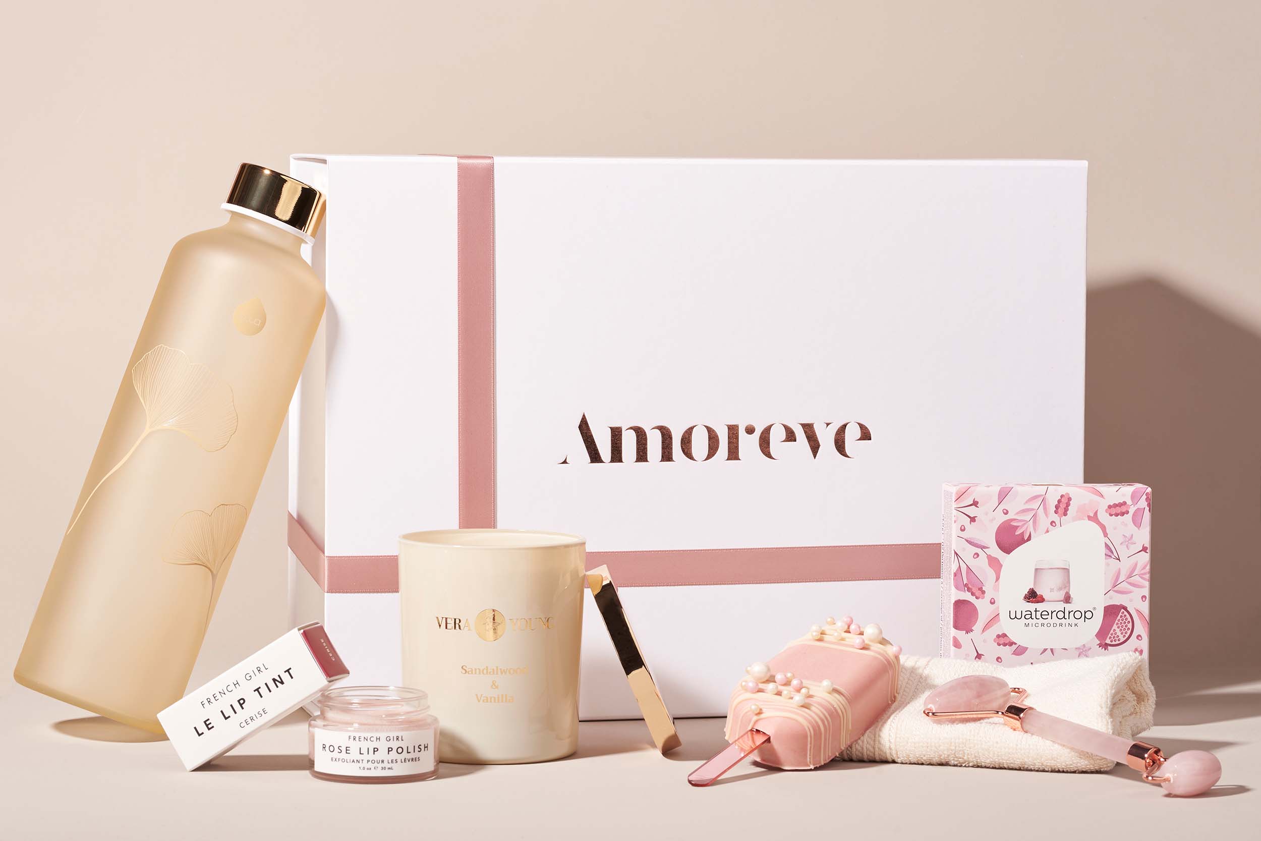Product photography for Amoreve - creative product styling with artistic vision and elegant presentation
